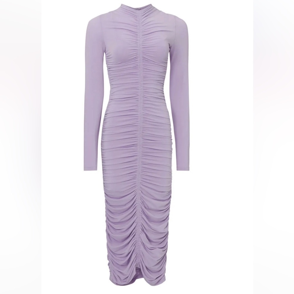 ALC Ansel Ruched Midi Dress